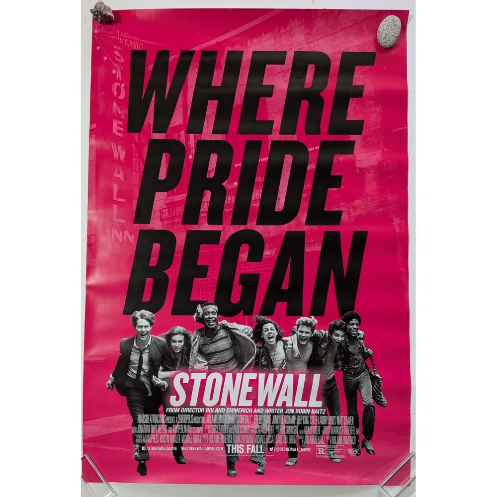 Where Pride Began 2015 movie poster Original DS One sheet 27x40 Double Sided